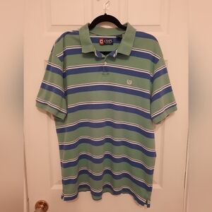 Chaps Striped Polo Shirt